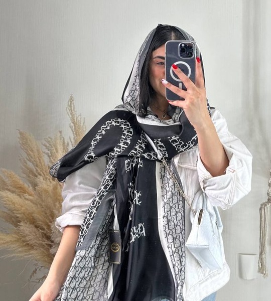 شال ابریشم کد ۴